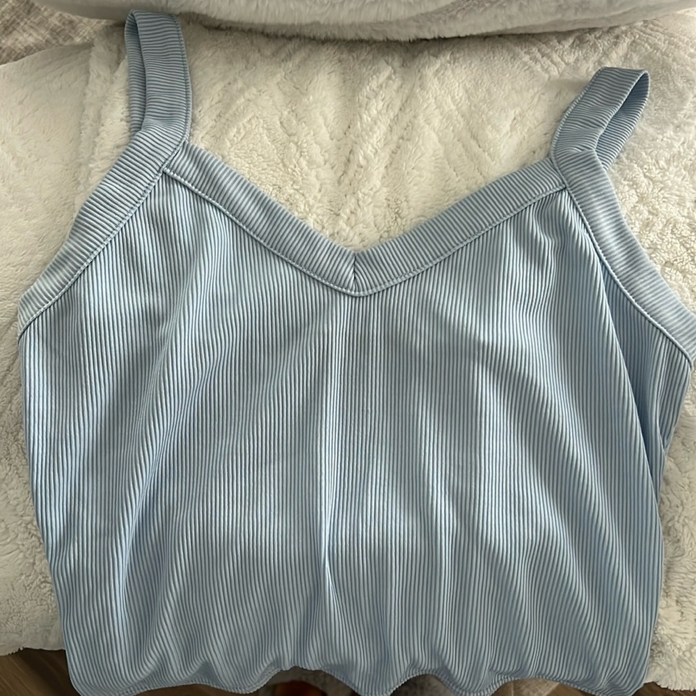 Baby blue tank top 🩵
